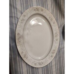 Camelot China Vintage Japan 1315 CARROUSEL 14" Oval Serving Platter